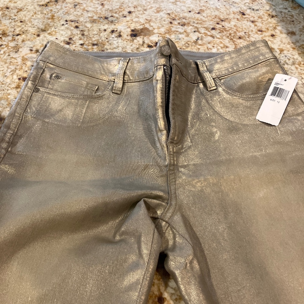 Metallic muted gold NYDJ